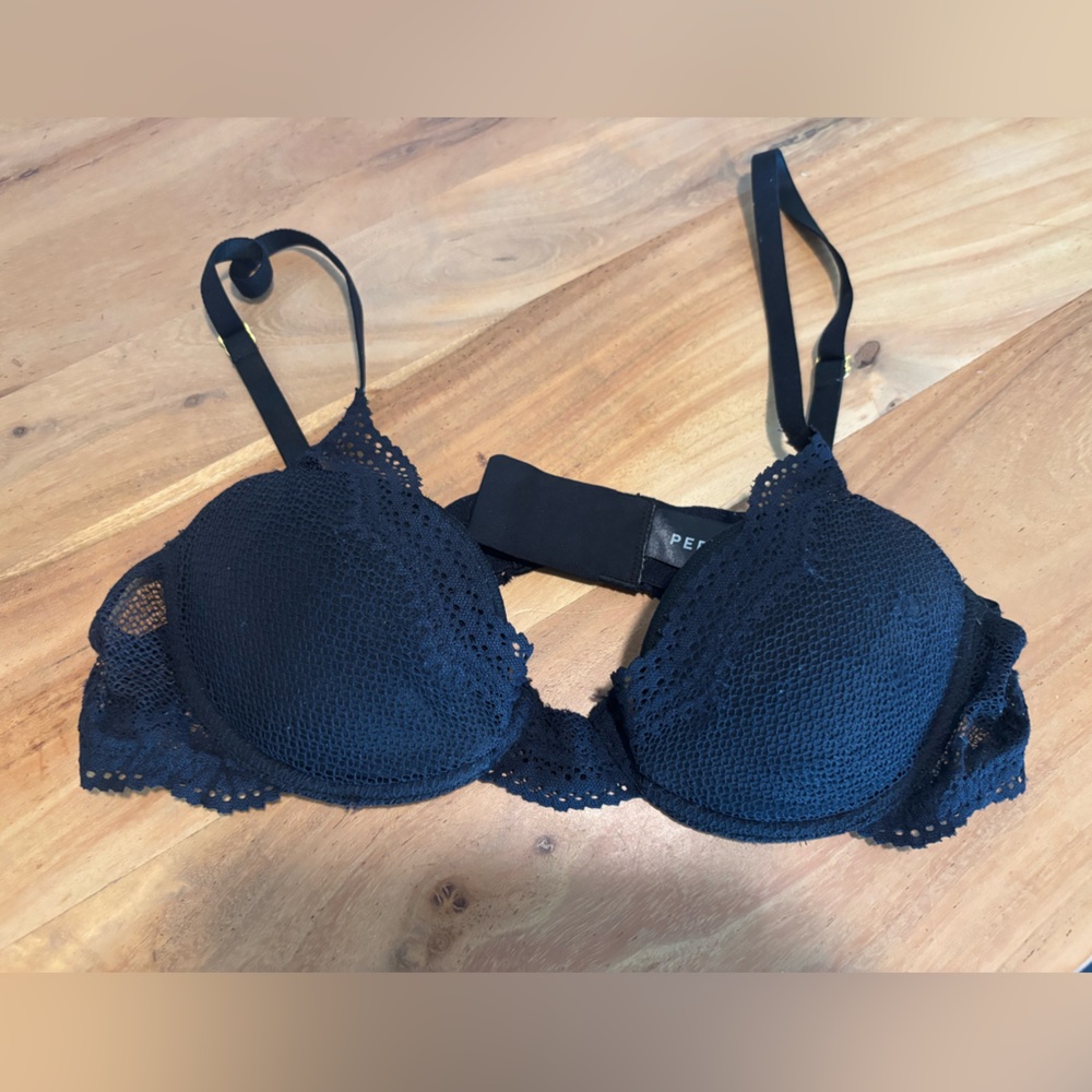 Pepper Black Lace Bra